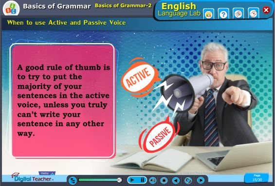 A good rule of thumb is to try to put the active voice, unless you truly can't write your sentence in any other way.